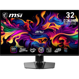 Écran MSI MPG 321URX QD-OLED écran plat de PC 80 cm (31.5") 3840 x 2160 pixels 4K Ultra HD QDOLED Noir (9S6-3DD29A-001)
