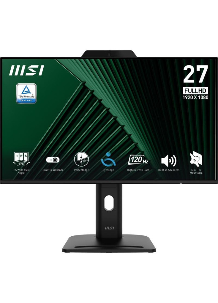 Écran MSI PRO MP272PMG (9S6-3PD99T-001)