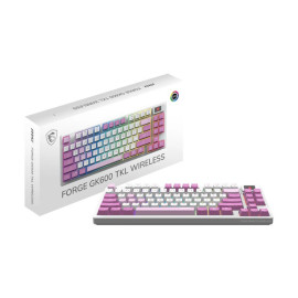 Clavier MSI FORGE GK600 TKL W VIOLET FR (S11-43FRQ01-HH9)