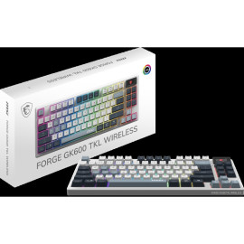 Clavier MSI FORGE GK600 TKL W SKY FR (S11-43FRP01-HH9)